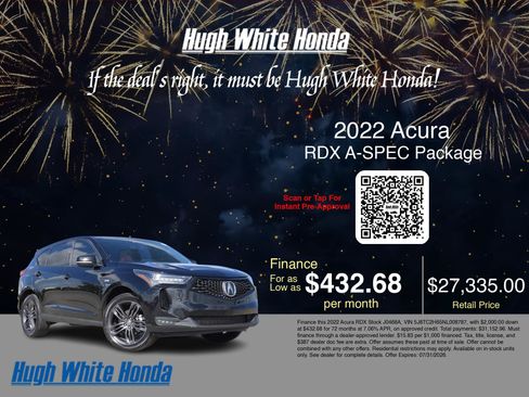 Used 2022 Acura RDX A-Spec AWD/4WD image 3