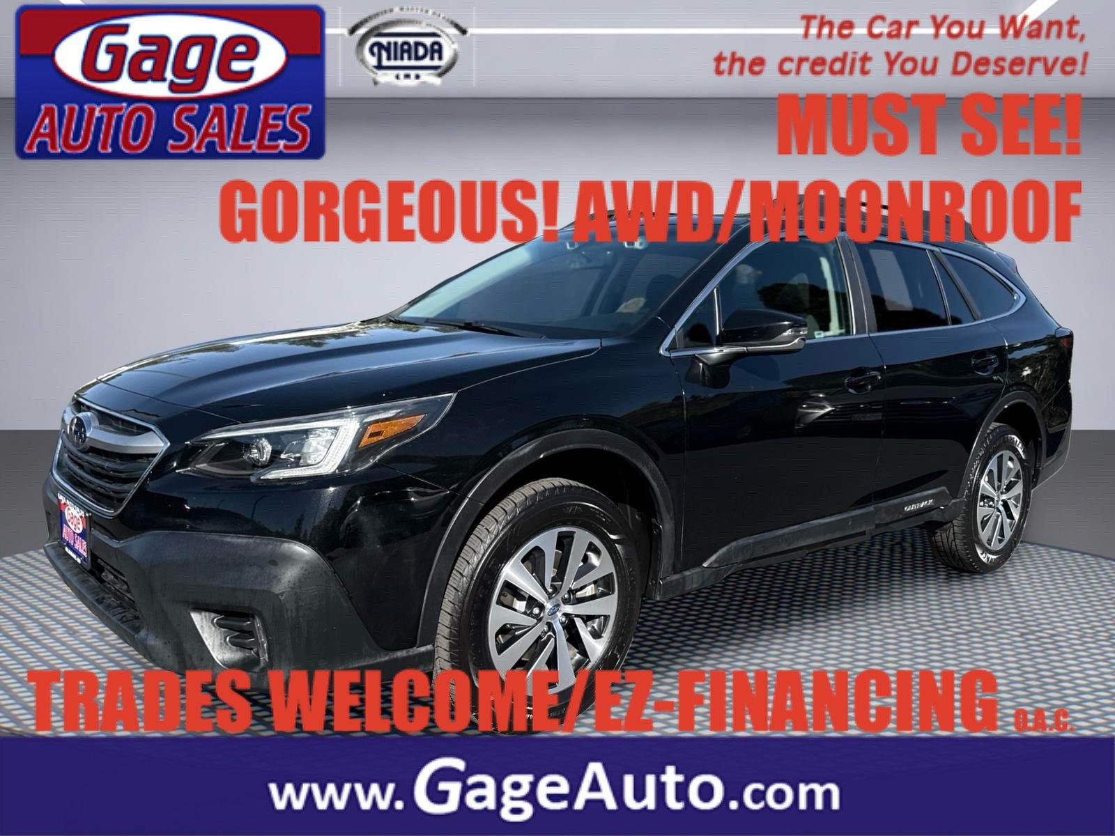Used 2021 Subaru Outback Premium AWD/4WD image 1