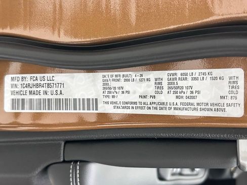 New 2026 Jeep Grand Cherokee Limited AWD/4WD image 21
