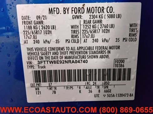 Used 2022 Ford Maverick XLT w/ XLT Luxury Package FWD image 18