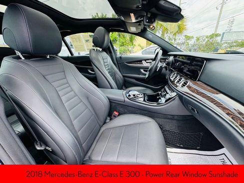 Used 2018 Mercedes-Benz E 300 4MATIC w/ Premium 3 Package image 16