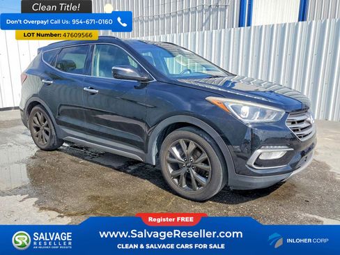 Used 2017 Hyundai Santa Fe Sport w/ 2.0T Ultimate Tech Package 05 image 5