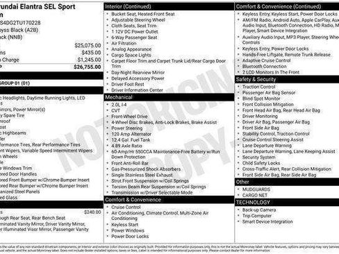 New 2026 Hyundai Elantra SEL Sport image 31