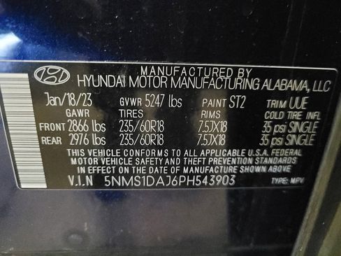 Used 2023 Hyundai Santa Fe SE w/ Cargo Package AWD/4WD image 33