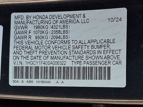 Used 2025 Honda Accord SE image 28