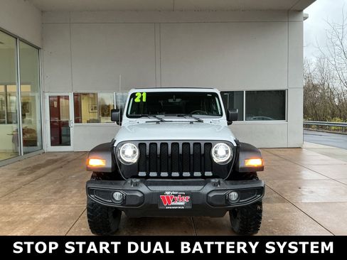 Used 2021 Jeep Wrangler Unlimited Sport image 2