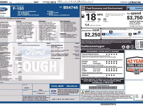 Certified 2020 Ford F150 Lariat image 14