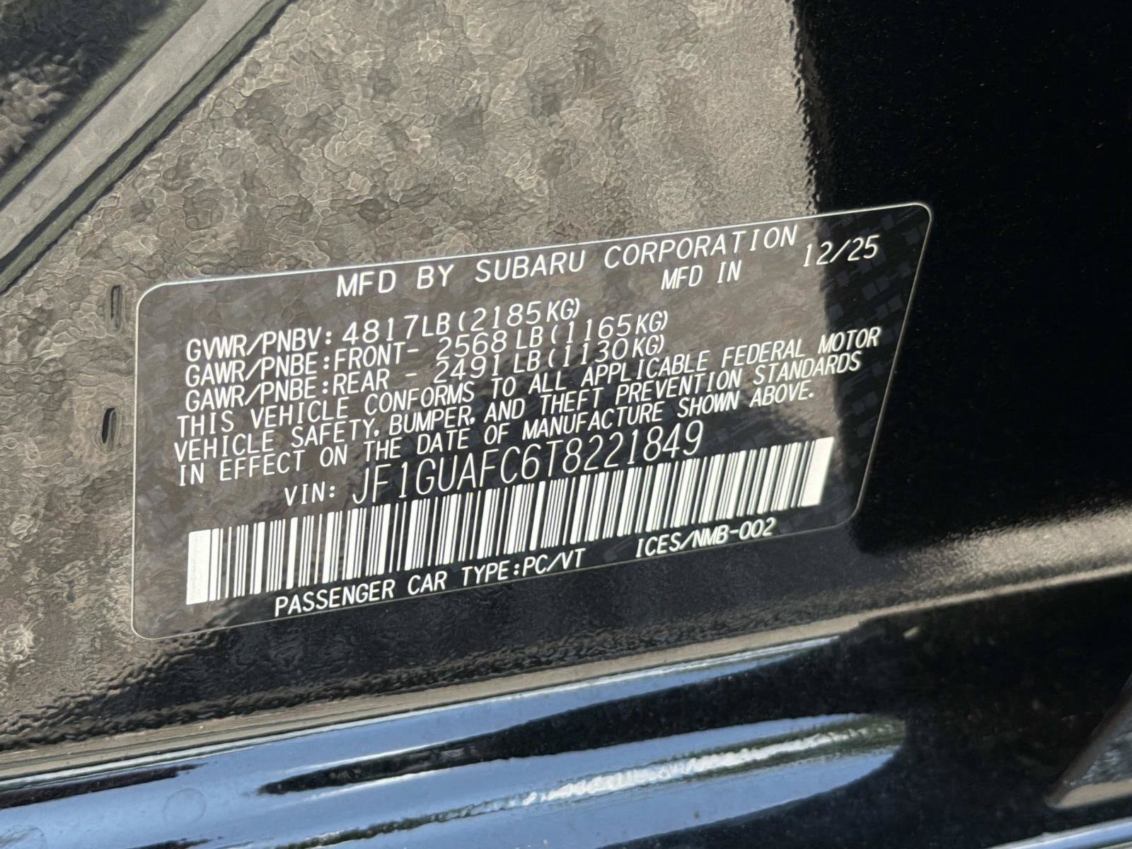 Used 2026 Subaru Impreza 2.0i Sport w/ Popular Package #1 AWD/4WD image 35