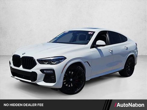 Used 2021 BMW X6 xDrive40i w/ M Sport Package AWD/4WD image 1