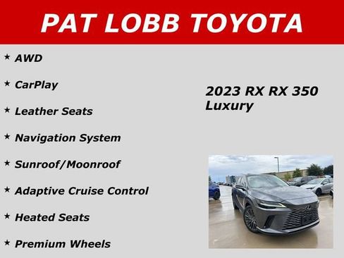 Used 2023 Lexus RX 350 AWD w/ Cold Area Package image 30