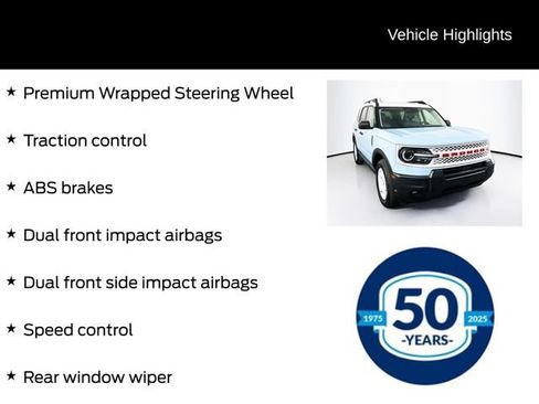 Used 2025 Ford Bronco Sport Heritage w/ Convenience Package AWD/4WD image 21