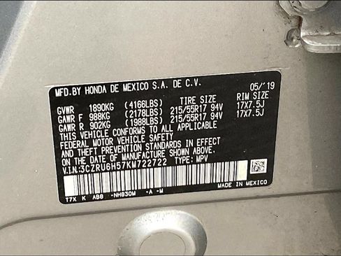 Used 2019 Honda HR-V EX image 18