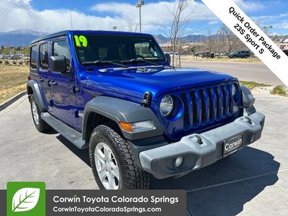 Used 2019 Jeep Wrangler Unlimited Sport S