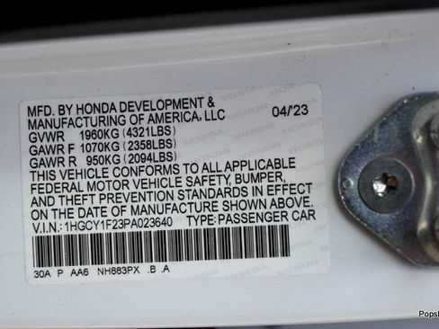 Used 2023 Honda Accord LX image 19