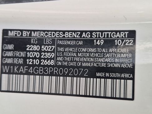 Certified 2023 Mercedes-Benz C 300 Sedan image 25