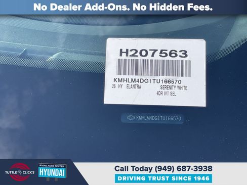 Certified 2026 Hyundai Elantra Sport FWD image 36