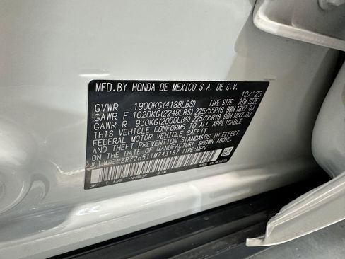 Certified 2026 Honda HR-V Sport image 16