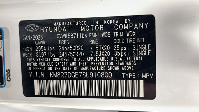Used 2025 Hyundai Palisade Calligraphy AWD/4WD image 30