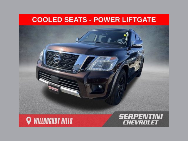 Used 2018 Nissan Armada Platinum w/ Captain Seat Package AWD/4WD image 1