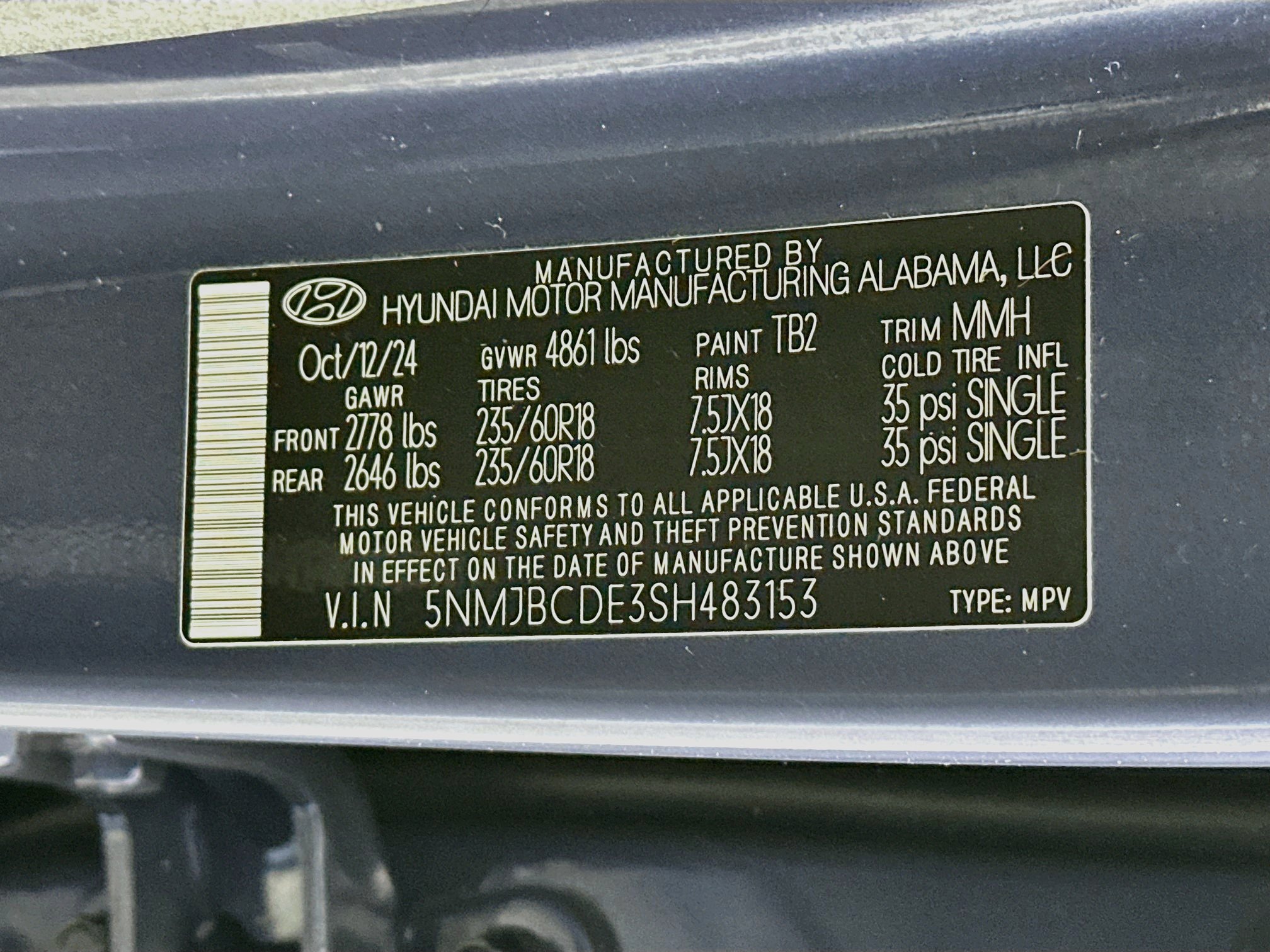 Used 2025 Hyundai Tucson SEL AWD/4WD image 12