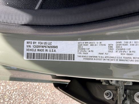 New 2026 RAM 1500 Big Horn AWD/4WD image 13