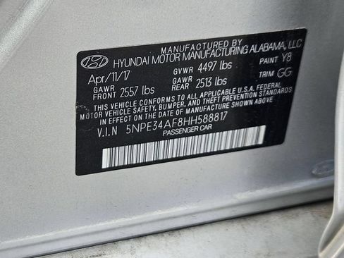 Used 2017 Hyundai Sonata Sport w/ Value Edition Package 02 FWD image 16
