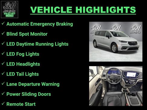 Used 2024 Chrysler Pacifica Touring-L FWD image 3