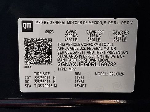 Certified 2024 Chevrolet Equinox LT image 28