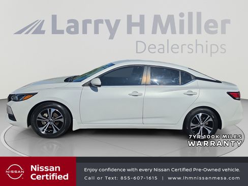 Certified 2022 Nissan Sentra SV w/ All-Weather Package FWD image 2
