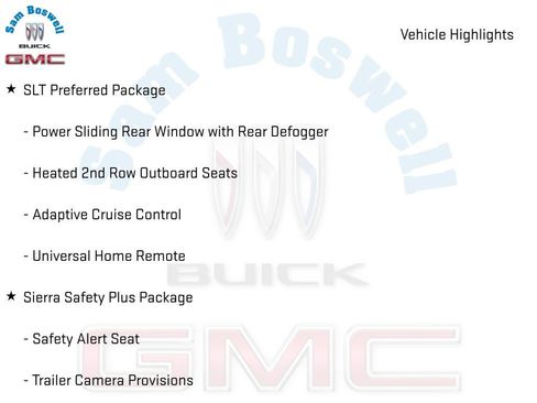 New 2026 GMC Sierra 1500 SLT w/ SLT Premium Plus Package AWD/4WD image 12