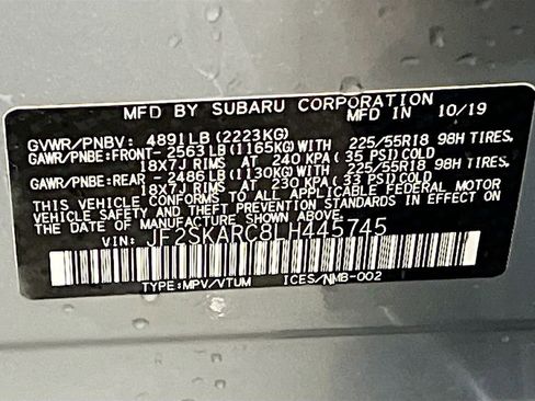 Used 2020 Subaru Forester Sport w/ Popular Package #2 AWD/4WD image 33