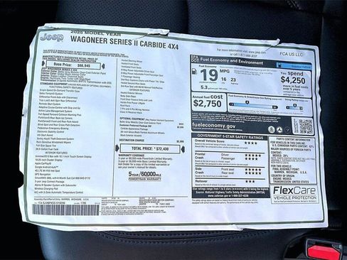 New 2025 Jeep Wagoneer Series II image 14