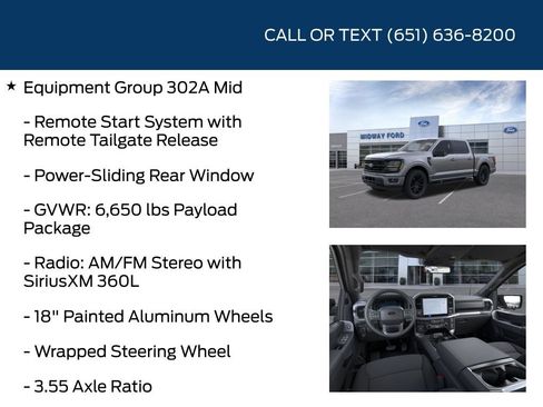 New 2026 Ford F150 XLT w/ Equipment Group 302A MID AWD/4WD image 20