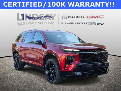 Certified 2024 Chevrolet Traverse RS w/ LPO, Floor Liner Package image 1
