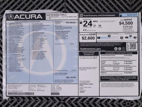 New 2026 Acura Integra Type S image 9