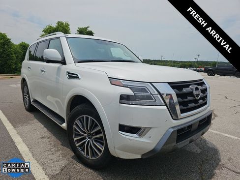 Used 2024 Nissan Armada SL w/ Captain's Chairs Package AWD/4WD image 1