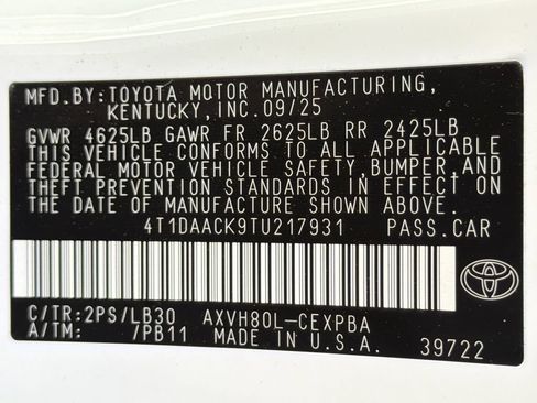 Used 2026 Toyota Camry XSE w/ Premium Plus Package FWD image 37