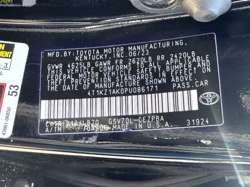 Used 2023 Toyota Camry XSE FWD image 33