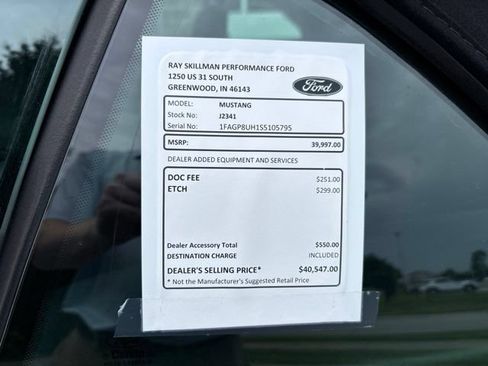 Certified 2025 Ford Mustang Premium RWD image 3