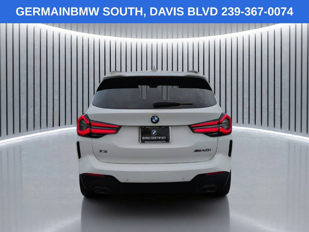 Certified 2024 BMW X3 M40i AWD/4WD image 6