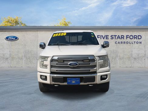 Used 2016 Ford F150 Platinum w/ Equipment Group 701A Luxury AWD/4WD image 3