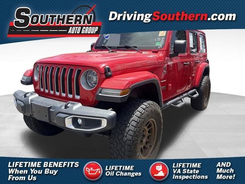 Used 2018 Jeep Wrangler Unlimited Sahara AWD/4WD image 1