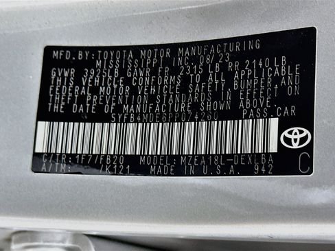Used 2023 Toyota Corolla LE FWD image 12