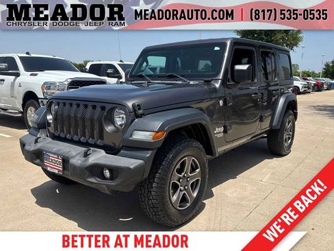 Used 2018 Jeep Wrangler Unlimited Sport AWD/4WD image 1
