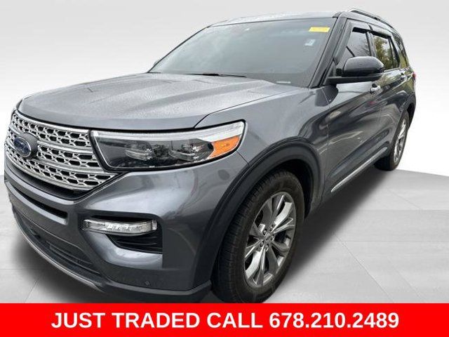 Used 2021 Ford Explorer Limited w/ Equipment Group 301A RWD image 1