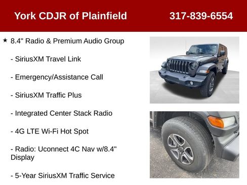 Used 2023 Jeep Wrangler Unlimited Sport AWD/4WD image 18
