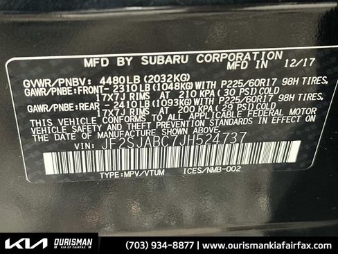 Used 2018 Subaru Forester 2.5i w/ Alloy Wheel Package image 28