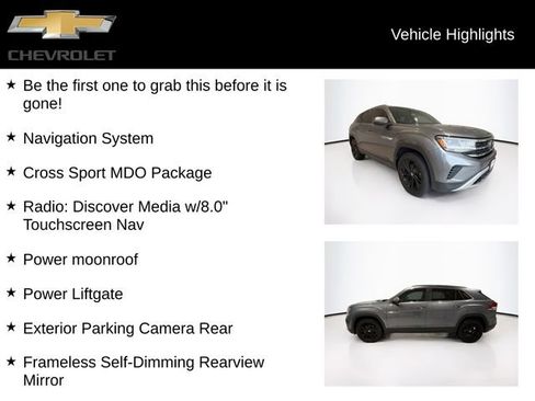 Used 2020 Volkswagen Atlas Cross Sport SEL w/ Cross Sport MDO Package AWD/4WD image 5