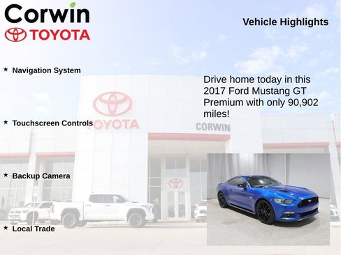 Used 2017 Ford Mustang GT Premium RWD image 7