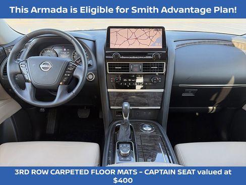 Certified 2024 Nissan Armada Platinum w/ Captain's Chairs Package image 15